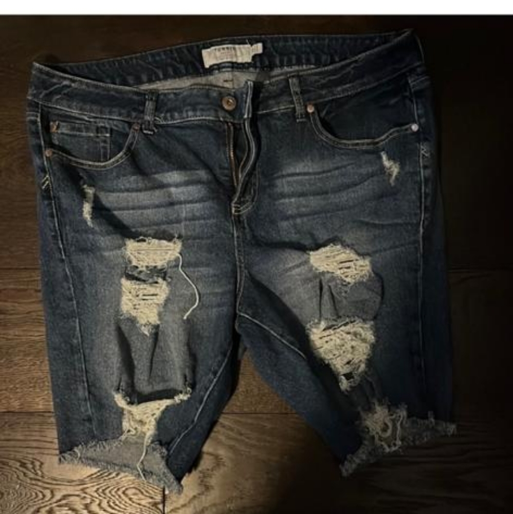 jean shorts